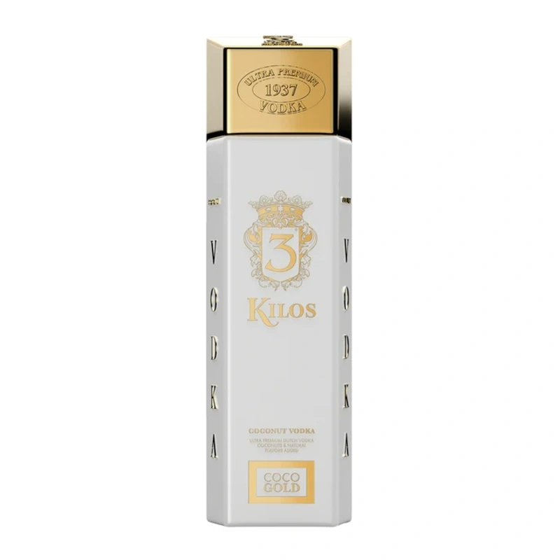 3 KILOS VODKA COCONUT FLAVOR HOLLAND 750ML