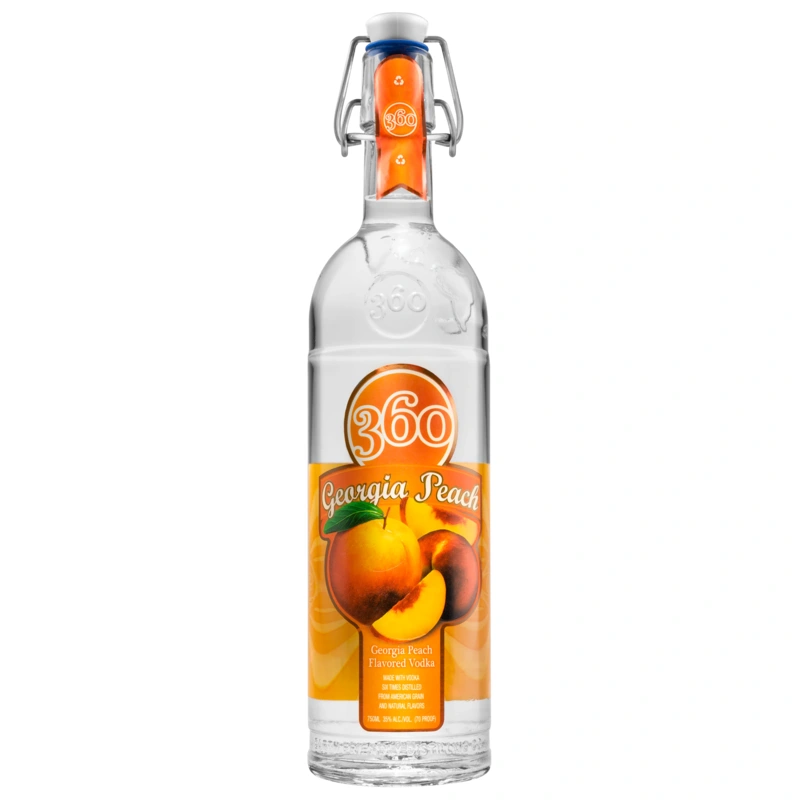 360 VODKA PEACH 750ML