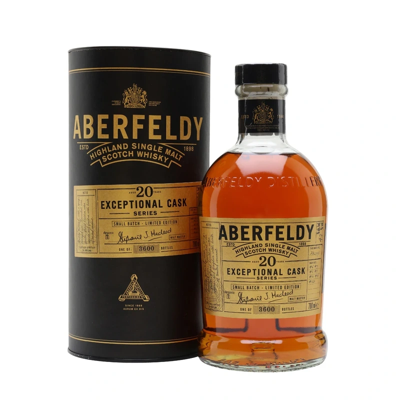 ABERFELDY SCOTCH SINGLE MALT EXCEPTIONAL CASK LIMITED 20YR 750ML