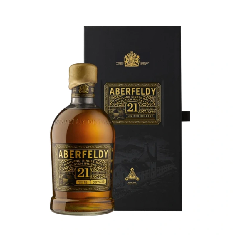 ABERFELDY SCOTCH SINGLE MALT HIGHLAND 21YR 750ML