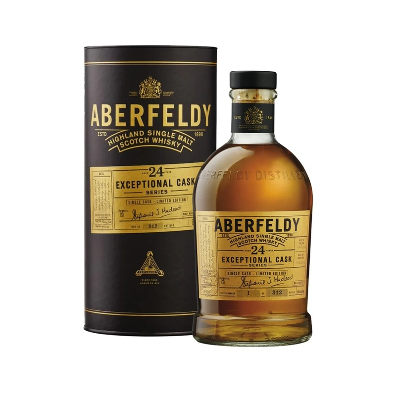 ABERFELDY SCOTCH SINGLE MALT SMALL BATCH EXCEPTIONAL CASK SERIES 24YR 750ML