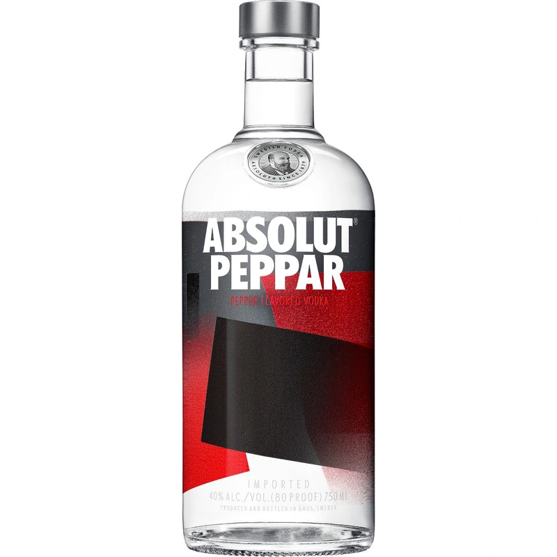 ABSOLUT VODKA PEPPAR SWEDEN 750ML
